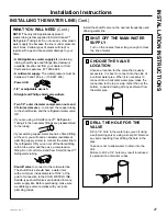 Preview for 27 page of Crosley XSS23G Owner'S Manual And Installation Instructions