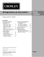 Preview for 37 page of Crosley XSS23G Owner'S Manual And Installation Instructions