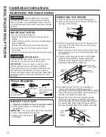 Preview for 10 page of Crosley XTS21 Owner'S Manual And Installation Instructions