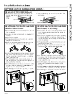 Preview for 11 page of Crosley XTS21 Owner'S Manual And Installation Instructions