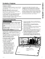 Preview for 25 page of Crosley XTS21 Owner'S Manual And Installation Instructions