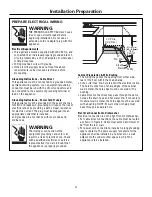 Preview for 3 page of Crosley ZDM6502AS Installation Instructions Manual