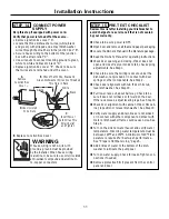 Preview for 10 page of Crosley ZDM6502AS Installation Instructions Manual