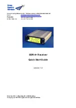 Preview for 1 page of Cross Country Wireless SDR-4+ Quick Start Manual