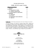 Предварительный просмотр 2 страницы Cross Technologies 2083-2215 Instruction Manual