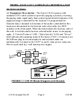 Предварительный просмотр 4 страницы Cross Technologies 210-01 Instruction Manual