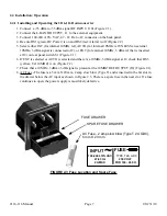 Предварительный просмотр 7 страницы Cross Technologies 2116-116 Instruction Manual