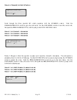 Предварительный просмотр 20 страницы Cross Technologies 2282-122-21 Instruction Manual