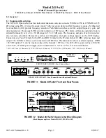 Предварительный просмотр 3 страницы Cross Technologies 2415-02 Series Instruction Manual