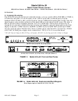 Предварительный просмотр 3 страницы Cross Technologies 2416 25 Series Instruction Manual