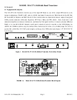 Предварительный просмотр 3 страницы Cross Technologies 3116-T71-184 Instruction Manual