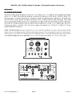 Preview for 3 page of Cross Technologies 4116-T300 Instruction Manual