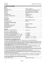 Preview for 8 page of Cross Tools CKS 1200 V Operating Instructions Manual