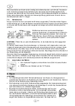 Preview for 16 page of Cross Tools CKS 1200 V Operating Instructions Manual