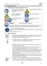 Preview for 27 page of Cross Tools CKS 1200 V Operating Instructions Manual