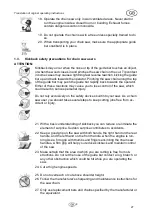 Preview for 29 page of Cross Tools CKS 1200 V Operating Instructions Manual