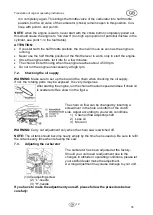 Предварительный просмотр 37 страницы Cross Tools CKS 1200 V Operating Instructions Manual