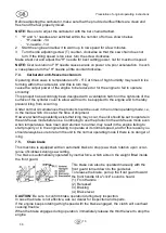 Preview for 38 page of Cross Tools CKS 1200 V Operating Instructions Manual