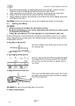 Preview for 40 page of Cross Tools CKS 1200 V Operating Instructions Manual