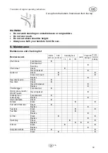 Предварительный просмотр 41 страницы Cross Tools CKS 1200 V Operating Instructions Manual