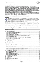 Preview for 3 page of Cross Tools CPG 3000 INV Operating Instruction