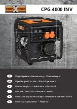 Preview for 1 page of Cross Tools CPG 4000 INV Operating Instructions Manual