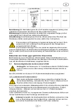 Preview for 13 page of Cross Tools CPG 4000 INV Operating Instructions Manual