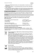 Preview for 21 page of Cross Tools CPG 5500 NEV Operating Instructions Manual