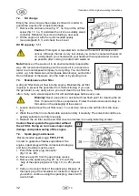 Preview for 34 page of Cross Tools CPG 5500 NEV Operating Instructions Manual