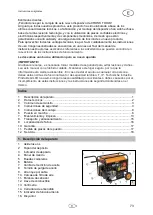 Preview for 75 page of Cross Tools CPG 5500 NEV Operating Instructions Manual