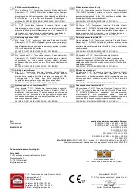 Preview for 2 page of Cross Tools Multi Oil 35 M Operating Instructions Manual