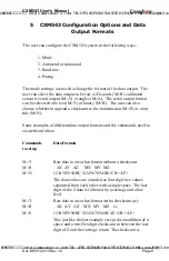 Предварительный просмотр 13 страницы Crossbow Technology CXM543 User Manual