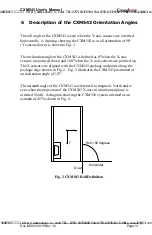 Предварительный просмотр 17 страницы Crossbow Technology CXM543 User Manual