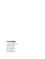 Предварительный просмотр 62 страницы Crossbow Stargate NetBridge User Manual