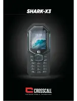 Crosscall SHARK-X3 User Manual preview