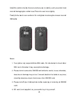 Preview for 23 page of Crosscall TREKKER-M1 User Manual