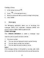 Preview for 21 page of Crosscall TREKKER-X1 User Manual