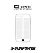 Preview for 1 page of Crosscall X-SUNPOWER Instruction Manual