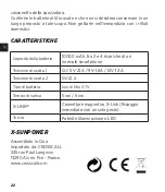 Preview for 22 page of Crosscall X-SUNPOWER Instruction Manual