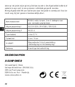 Preview for 30 page of Crosscall X-SUNPOWER Instruction Manual