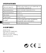 Preview for 38 page of Crosscall X-SUNPOWER Instruction Manual