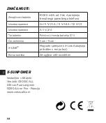 Preview for 54 page of Crosscall X-SUNPOWER Instruction Manual