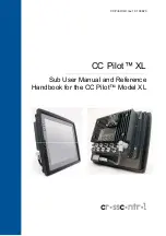 Preview for 1 page of crosscontrol CCpilot XL Sub User Manual And Reference Handbook