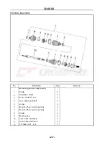 Preview for 251 page of Crossfire 1000GTR Maintenance Handbook