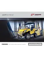 Crossfire 1100GT User Manual preview