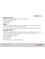 Preview for 44 page of Crossfire 1100GT User Manual