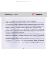 Preview for 9 page of Crossfire ATV 110 User Manual