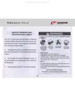 Preview for 15 page of Crossfire ATV 110 User Manual