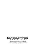 Предварительный просмотр 5 страницы Crossfire C3-500D Product Manual