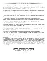 Preview for 15 page of Crossfire C5 - 1000D User Manual